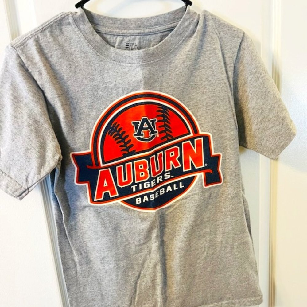 Auburn Tigers Baseball Tee Shirt Men's Small